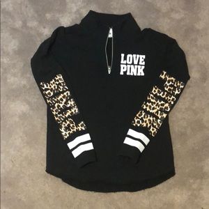 Rare Vs Pink half zip